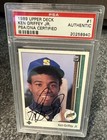 1989 Upper Deck #1 Ken Griffey Jr Autograph RC PSA DNA Authe