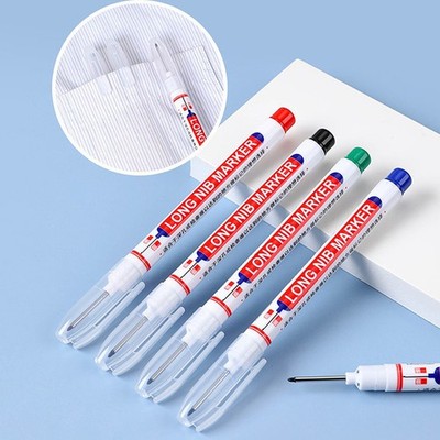 Long Head Markers Bathroom Woodworking Decoration Multi-purpose Deep Hole Marker