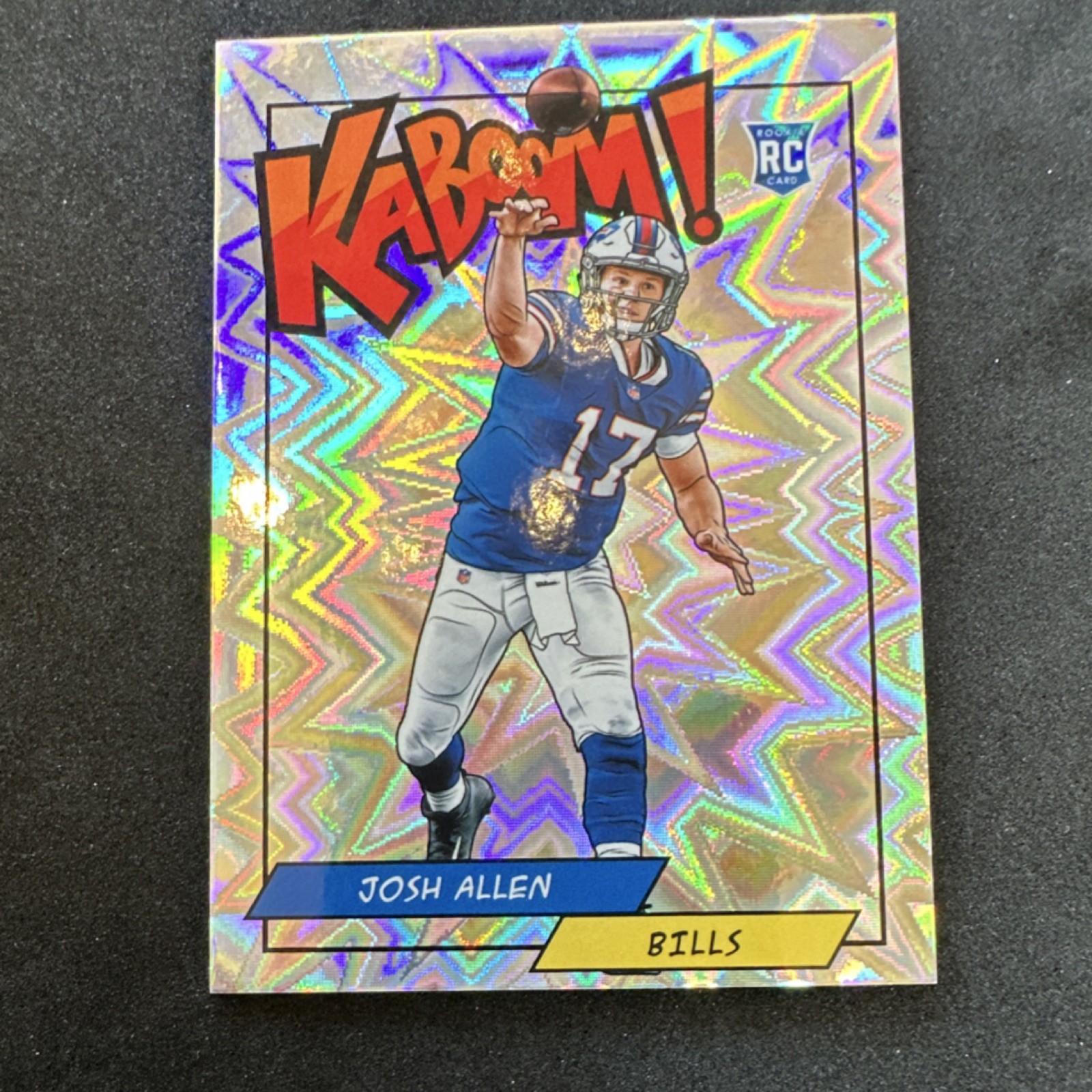 2018 Panini Rewards Josh Allen Rookie Insert Kaboom! #K-JA Buffalo Bills