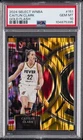 2024 PANINI SELECT WNBA GOLD FLASH #151 CAITLIN CLARK ROOKIE RC 6/10 PSA 10