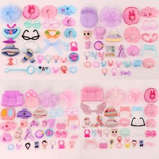 35 pcs Random Accessories House Perfume Shoes For LPS Pet Toy Cat Dog Kid Gift