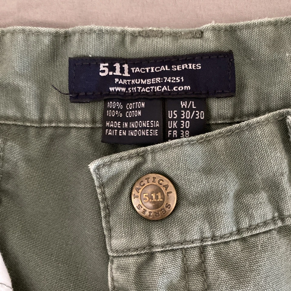 Pantalones cargo tácticos 511 30x30 Ripstop muescas internas para inserciones de rodilleras  Foto 2 de 4