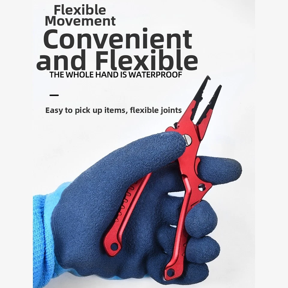 Thickened Latex Work Gloves Puncture Resistant for Fishing and Outdoor Use - Image 3 of 4