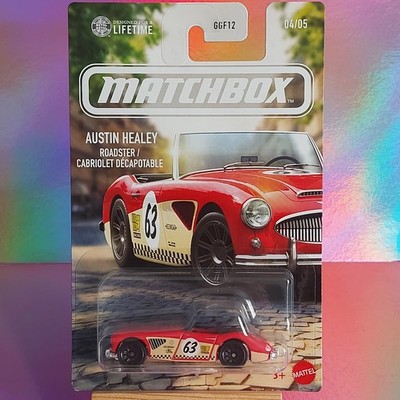 Matchbox AUSTIN HEALEY ROADSTER CABRIOLET  European Cars 04/05 GGF12 1:64 Modell