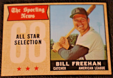 1968 TOPPS BASEBALL SET #375 Bill Freehan, Detroit Tigers, VGEX