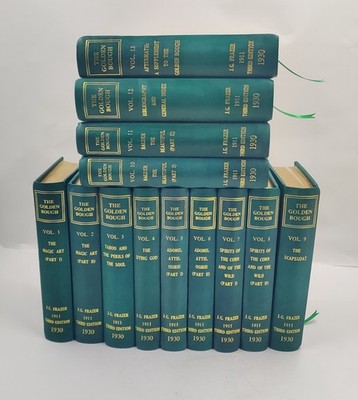 THE GOLDEN BOUGH A STUDY IN MAGIC AND RELIGION (13 books set) [Premium Leather ]