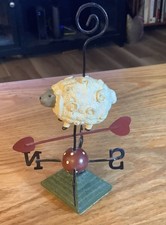Sheep Weathervane Photo Clip Spins!