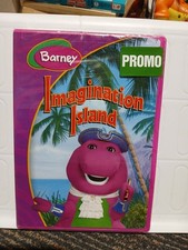 Barney imagination Island The Movie (DVD 2004) OOP VHTF Old Style Cover Art