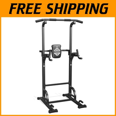 450lbs Stable Pull Up Dip Station - Strength Training