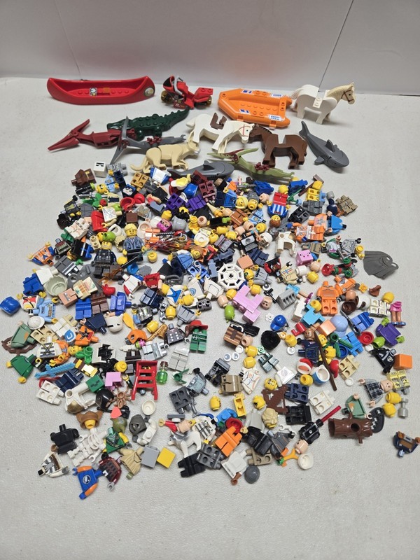 90s Mini Figures, Animals & Accessories Mixed Lot Parts Pieces Vintage Lot