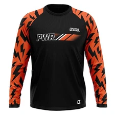 PWR Bikes Superbolt x Little Rider Tech Long Sleeve Cycling Jersey - Unisex,