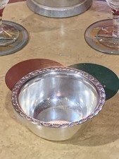 SILVER SOLDERED FINGER BOWL SS UNITED STATES USL 52 !!