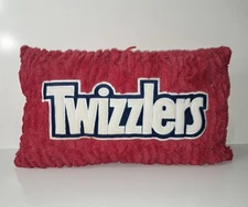 Twizzlers Plush Pillow Red Officially Licensed 17.5x9.5" Hersheypark