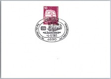 Sonderstempel Herne 1983 Tag der offenen Tür Lokomotiven