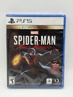 Marvel Spider-Man Miles Morales Ultimate Edition PS5 NEW SEALED Remastered DLC