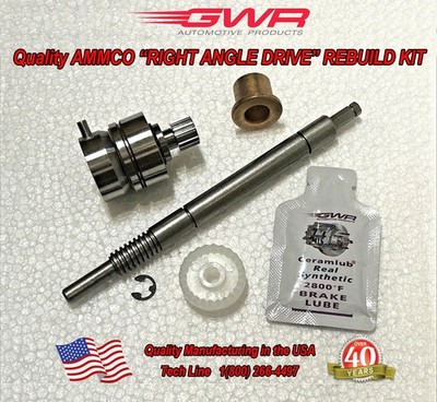 Ammco Right Angle Rebuild Kit: Bearing Assembly, Worm Drive, Shear Gear, Bushing