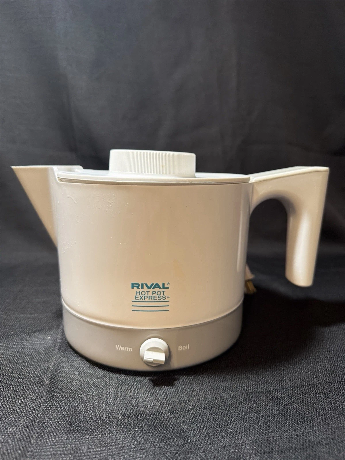 Vintage 1990s Rival Hot Pot Express 4070 | Electric Kettle Tea Pot Tested EUC
