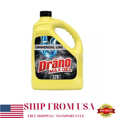 Commercial Line 128 fl. oz. Max Gel Clog Remover Drain Cleaner