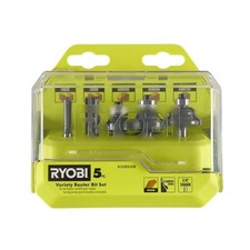 Ryobi Variety Router Bit Set 5-piece Ryobi Variety Router Bit Set 5-piece