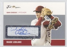 2007 Just Minors Just Auto Silver Auto 2/10 Wade LeBlanc #JA-26 Auto 0w8