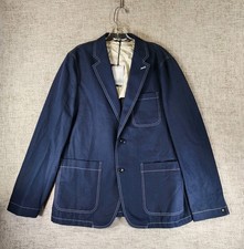 Ted Baker London Cotton Linen Blend Blazer Me...
