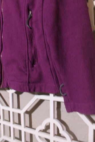 Columbia Jacket Womens S Purple Full Zip Pockets Casual Fleece Colorful Ladies - Picture 3 of 17
