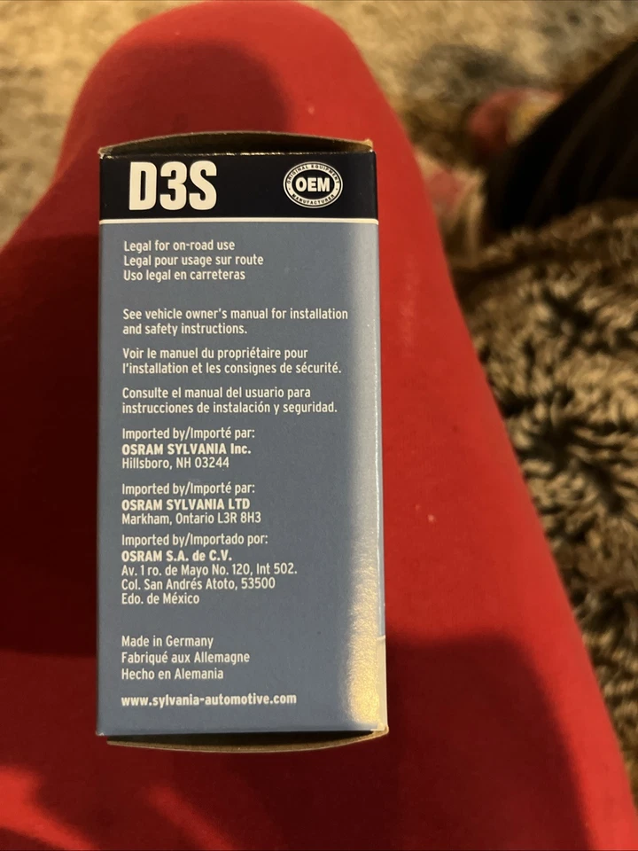 Headlight Bulb-Limited Advance D3S - Image 3 of 4