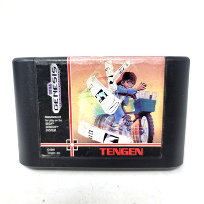 Paperboy (Sega Genesis, 1991) Authentic Tested Working