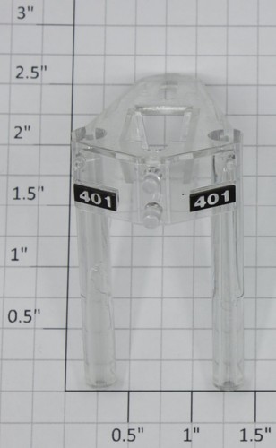 Placa numeradora de faros traseros Lionel 10401-27 #401 para NKP convencional GP-7 | Zustand: New