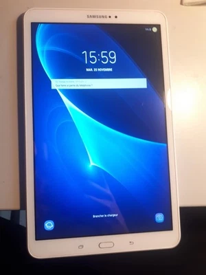 Samsung Galaxy Tab E 9,7" 32 Go Wi-Fi Tablette - Blanche - Photo 1/3