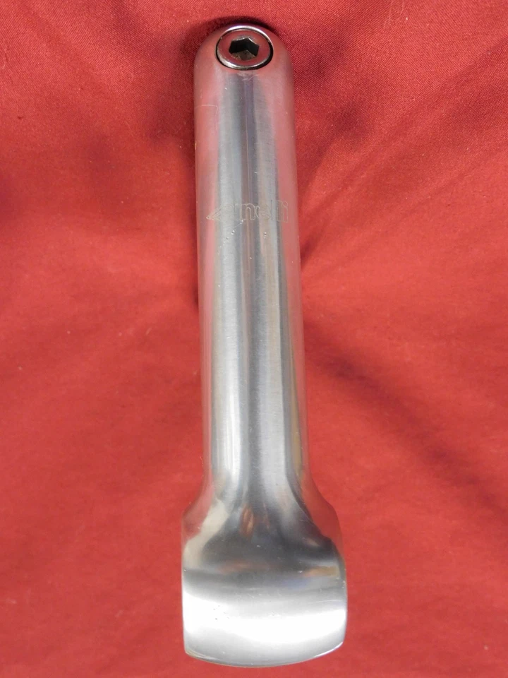 New Old Stock Vintage Silver Cinelli 1A Silver 110 x 26.0 x 22.2 mm Stem 11 cm - Image 4 of 4