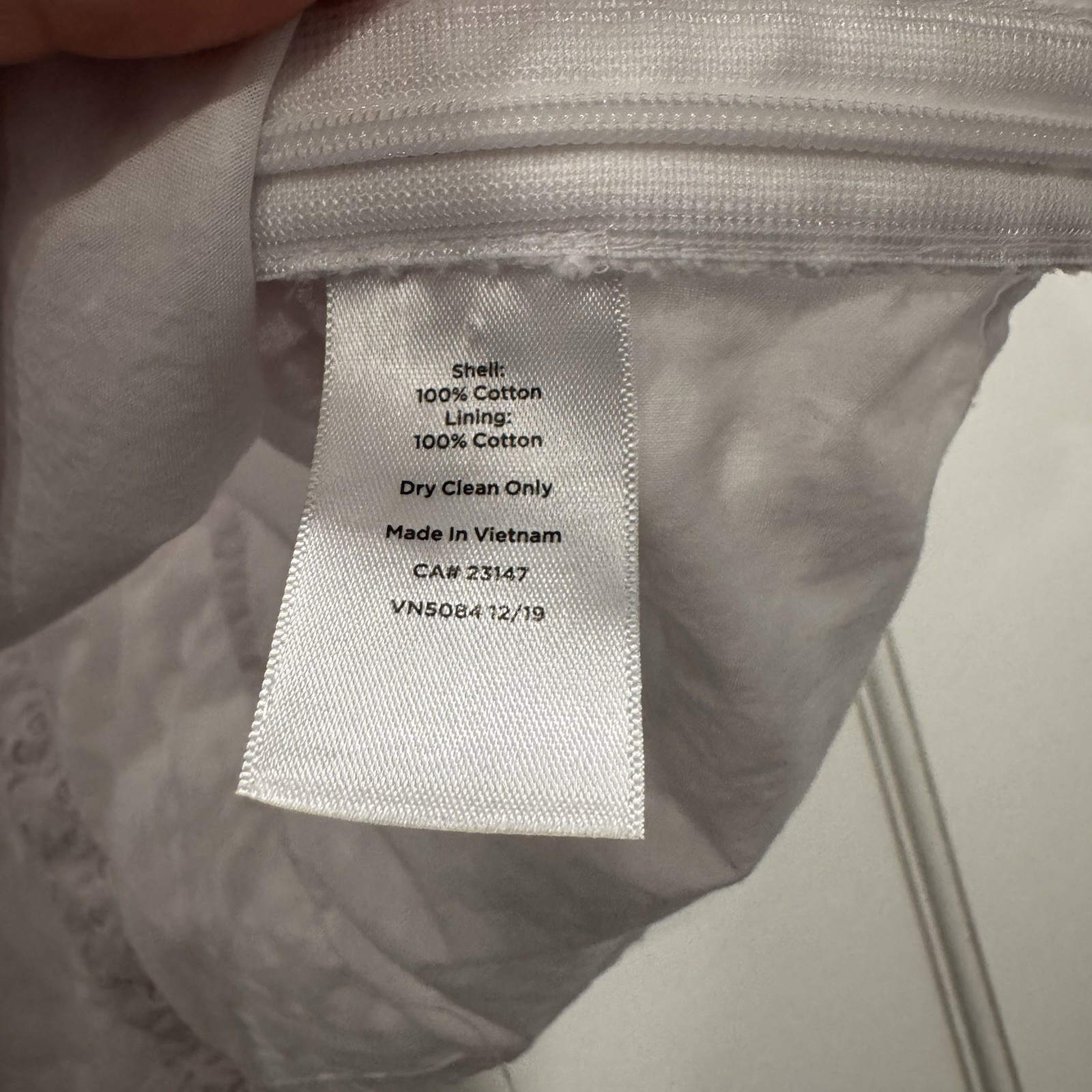 Talbots EYELET PINEAPPLE BUTTON BACK SHELL White … - image 11