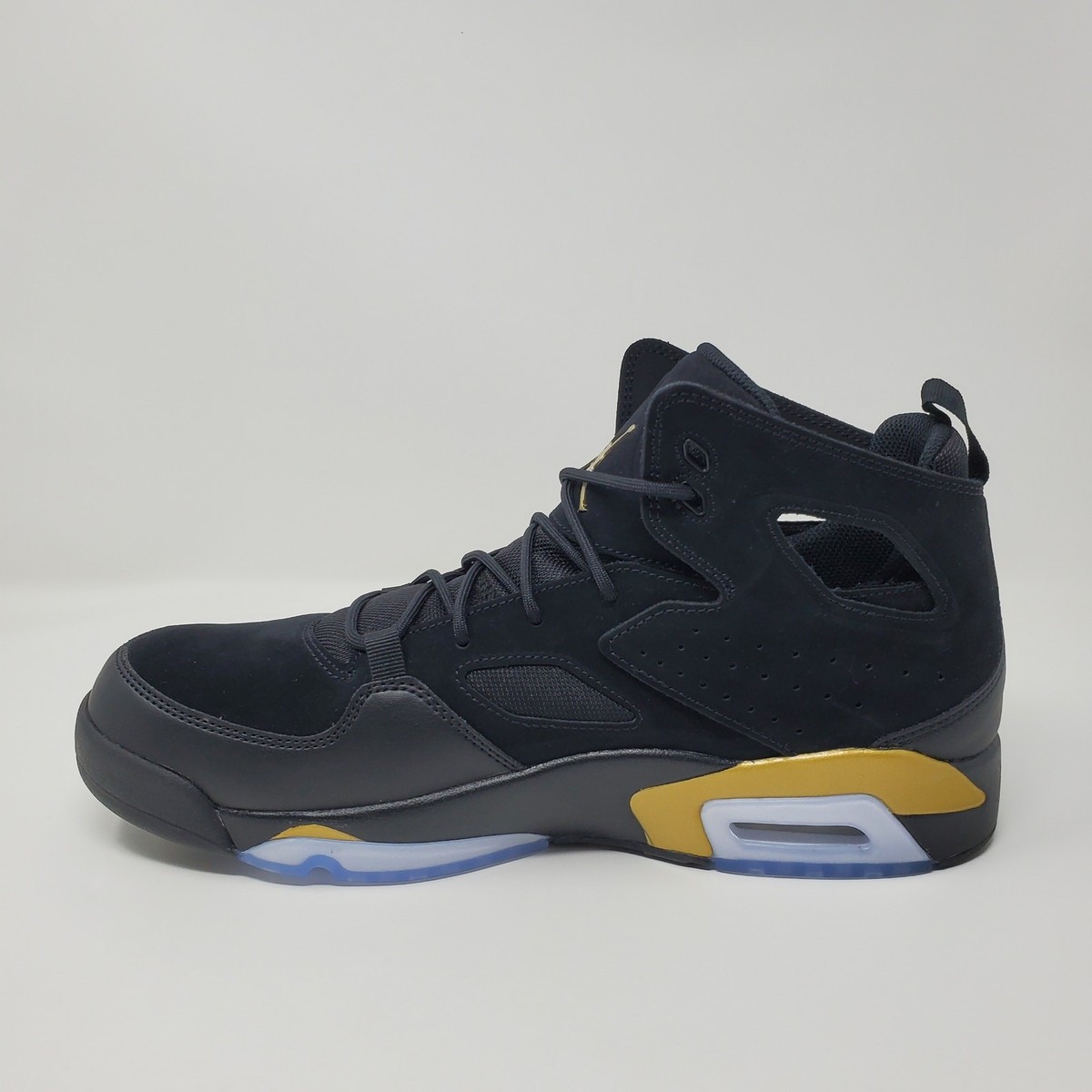 じゅん Size 11 - Air Jordan Flight Club 91 Black Metallic Gold for sale