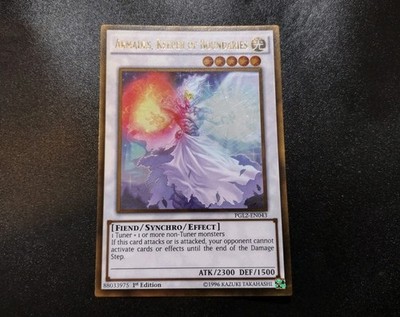Armades Keeper of Boundaries PGL2-EN043 Gold Rare 1st Edition Yugioh Card LP
