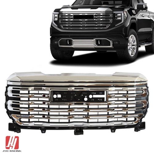 For GMC Sierra 1500 Denali 2022-2024 Front Upper Grille W/ Camera Hole ...