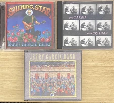 Lot of 3 Jerry Garcia Band CDs Self-Titled David Grisman Jerry Garcia Shining