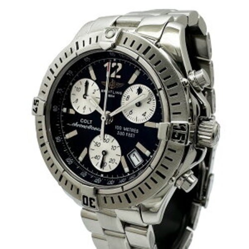 Breitling Colt ChronoOcean A53350 37mm Quartz Stainless Steel Japan Mint Condition