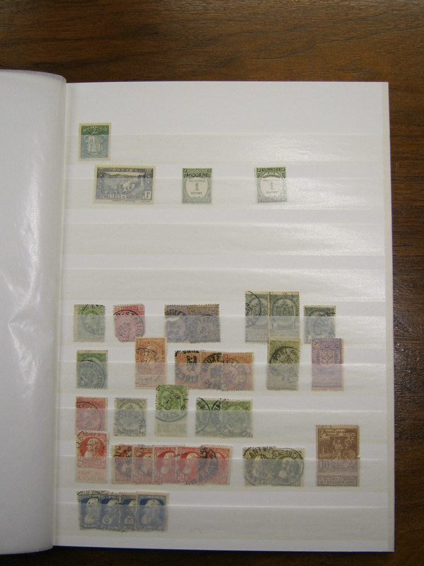 CLASSIC EUROPE WEST STOCKBOOK HUNDREDS OF STAMPS USED GOOD TO VERY FINE