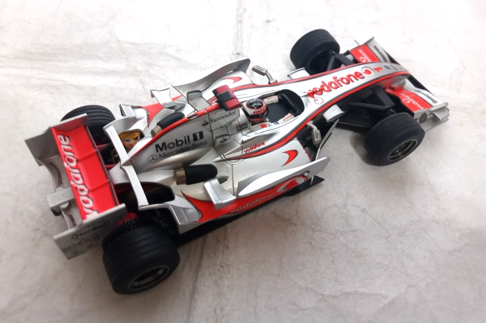 Kyosho Mini-Z McLaren Mercedes Chassis w/BBS Wheels Set & Manual & Jordan Honda - Image 4 of 4