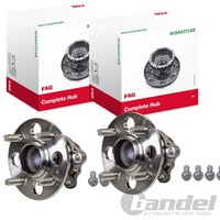 2X FAG RADLAGER-SATZ Hinten Passend FÜR Hyundai I20 Links+Rechts