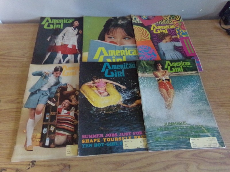 1968 ALL 12 ISSUES AMERICAN GIRL MAGAZINES
