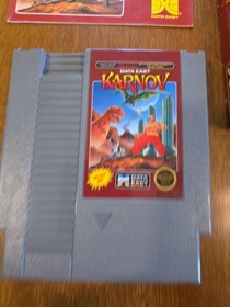 Karnov Nintendo NES Authentic Tested Cib