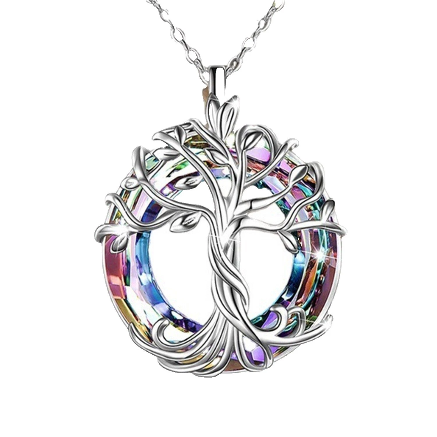 Crystal Chain 18k Family & Friends Fashion Necklaces & Pendants