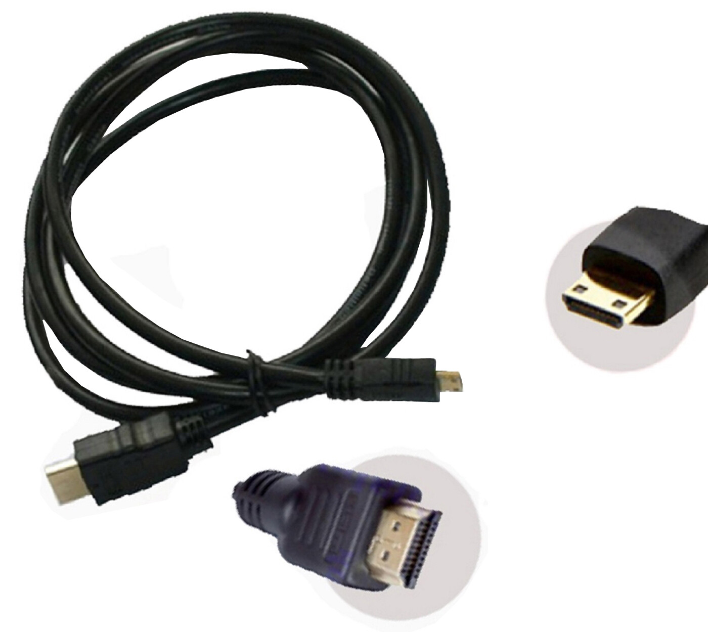 Mini HDMI Audio Video HD TV Cable Cord Lead For Nikon Coolpix camera L810 L 810