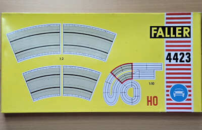 Faller AMS 4423  --  2 x 22 Grad + 2 x 23 Grad in OVP #DEZ3931