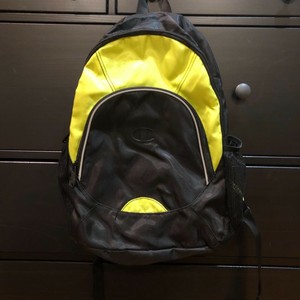 champion backpack yellow