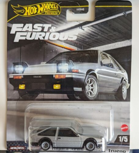 Hot Wheels Premium Toyota AE86 Sprinter Trueno Fast & Furious Mattel New - Picture 1 of 4