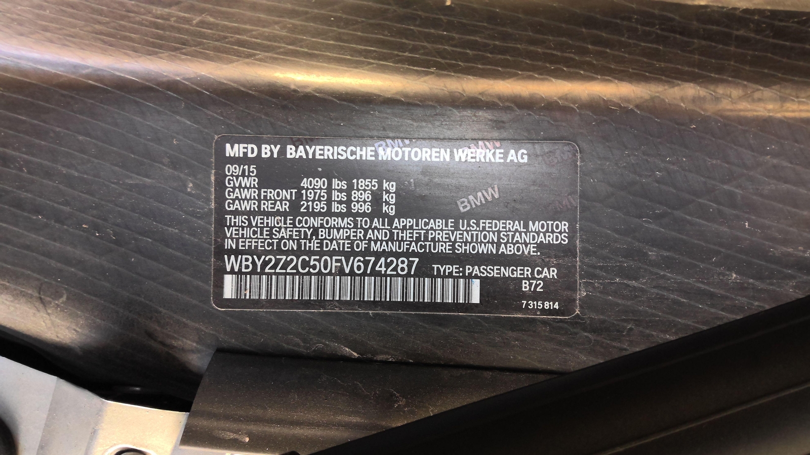 Knee Assembly BMW I8 Left 14 15 16 17