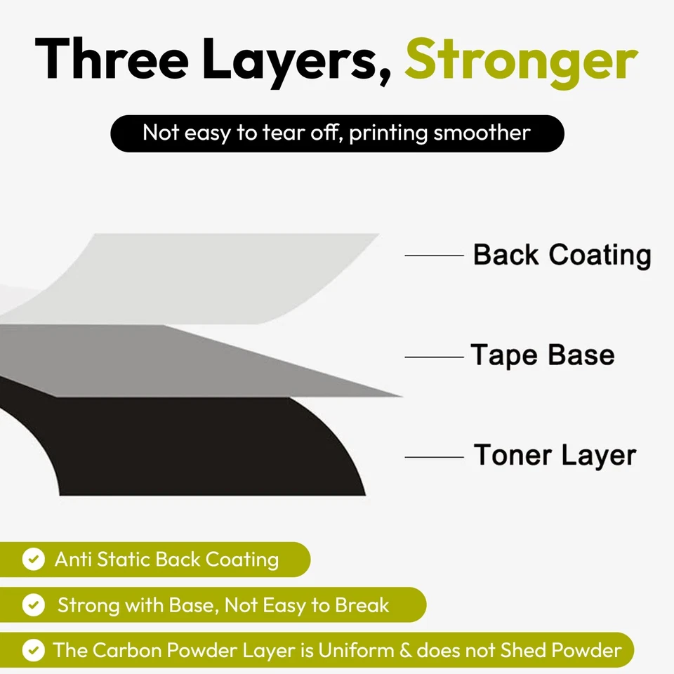 Premium Thermal Transfer Wax Ribbon 4 Inch Barcode, Shipping Warehouse 6 Pack - Image 2 of 4