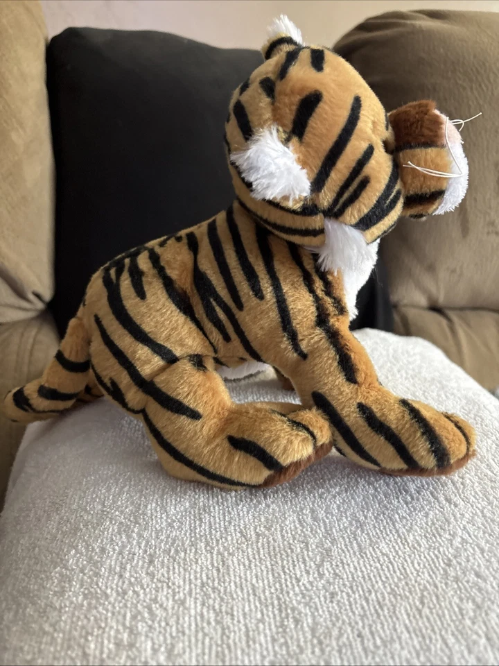 Ganz Bengal Tiger Stuffed Animal Plush Toy Stripes HM166 No Code Retired Rare - Image 4 of 4